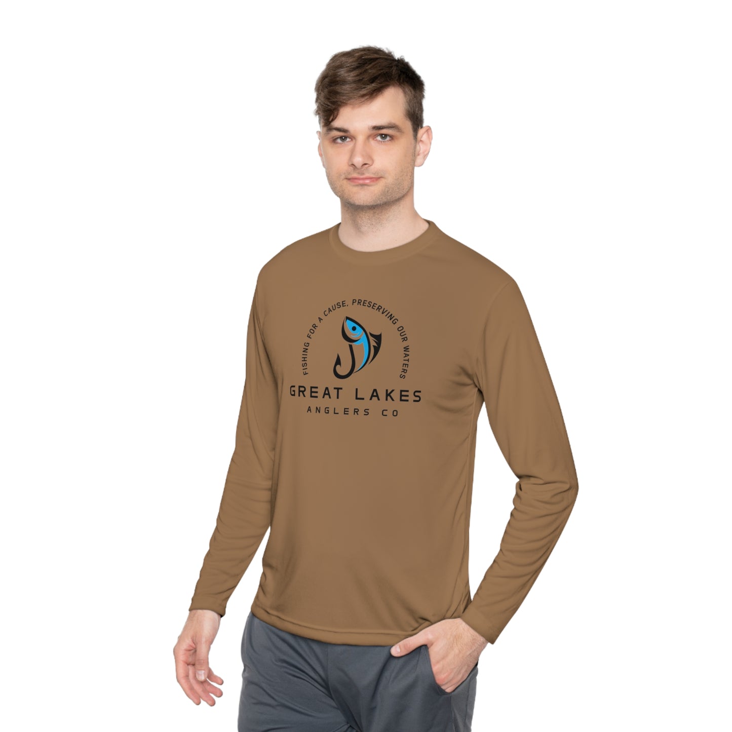 Great Lakes Anglers Co Moisture Wicking Long Sleeve Tee