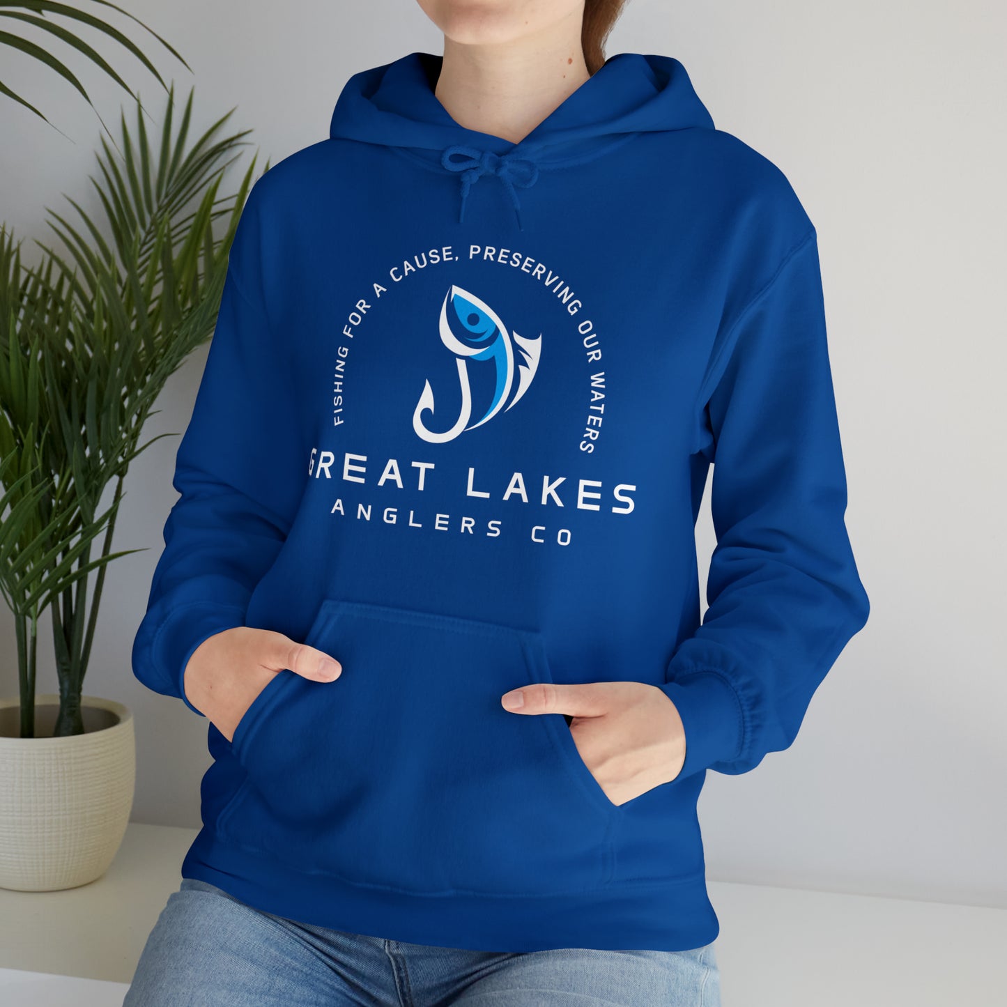 Great Lakes Anglers Co Hooded Sweatshirt