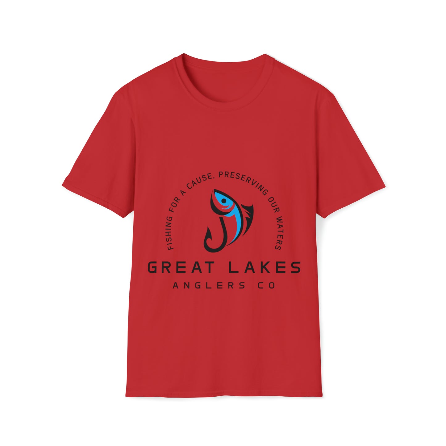 Great Lakes Anglers Co Softstyle T-Shirt