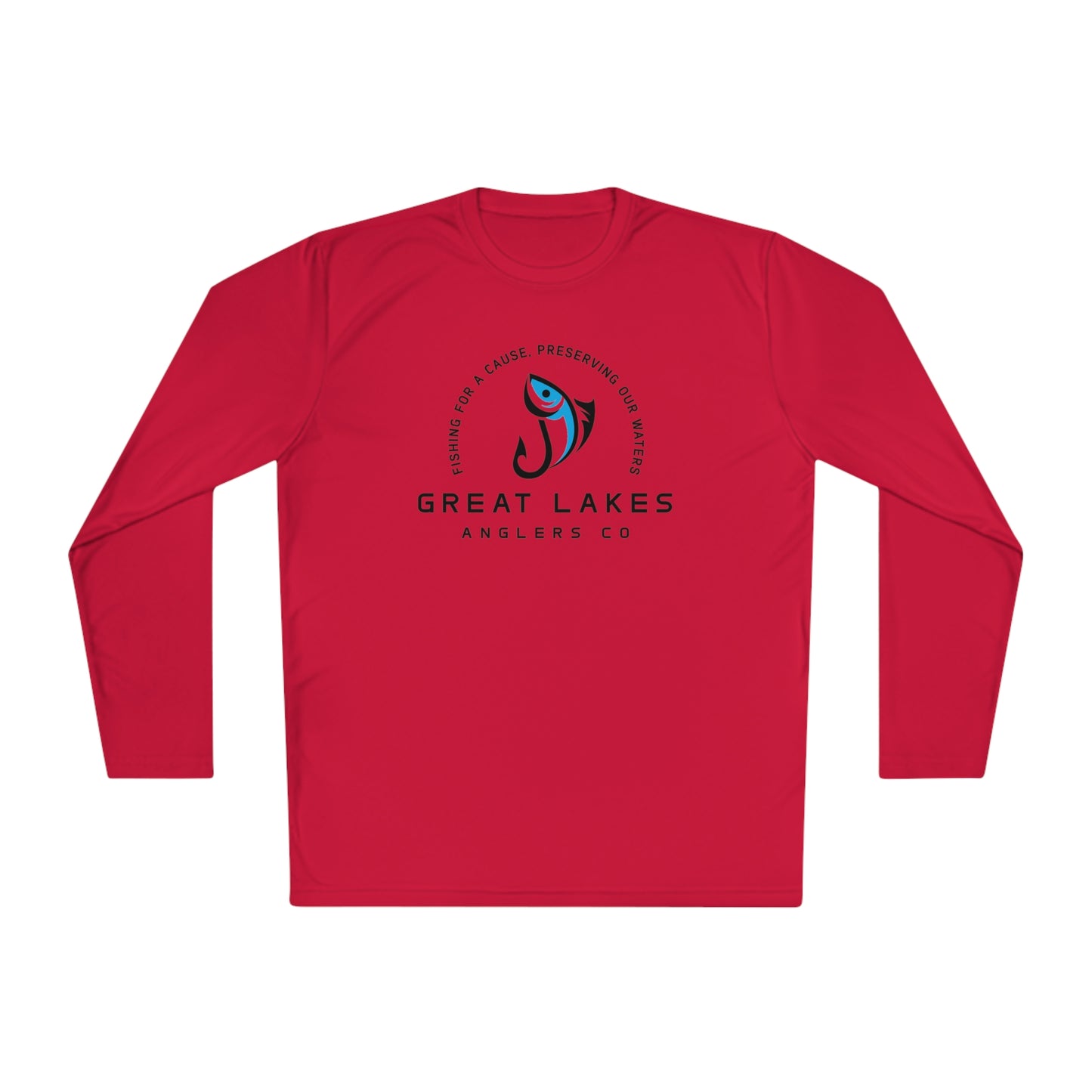 Great Lakes Anglers Co Moisture Wicking Long Sleeve Tee