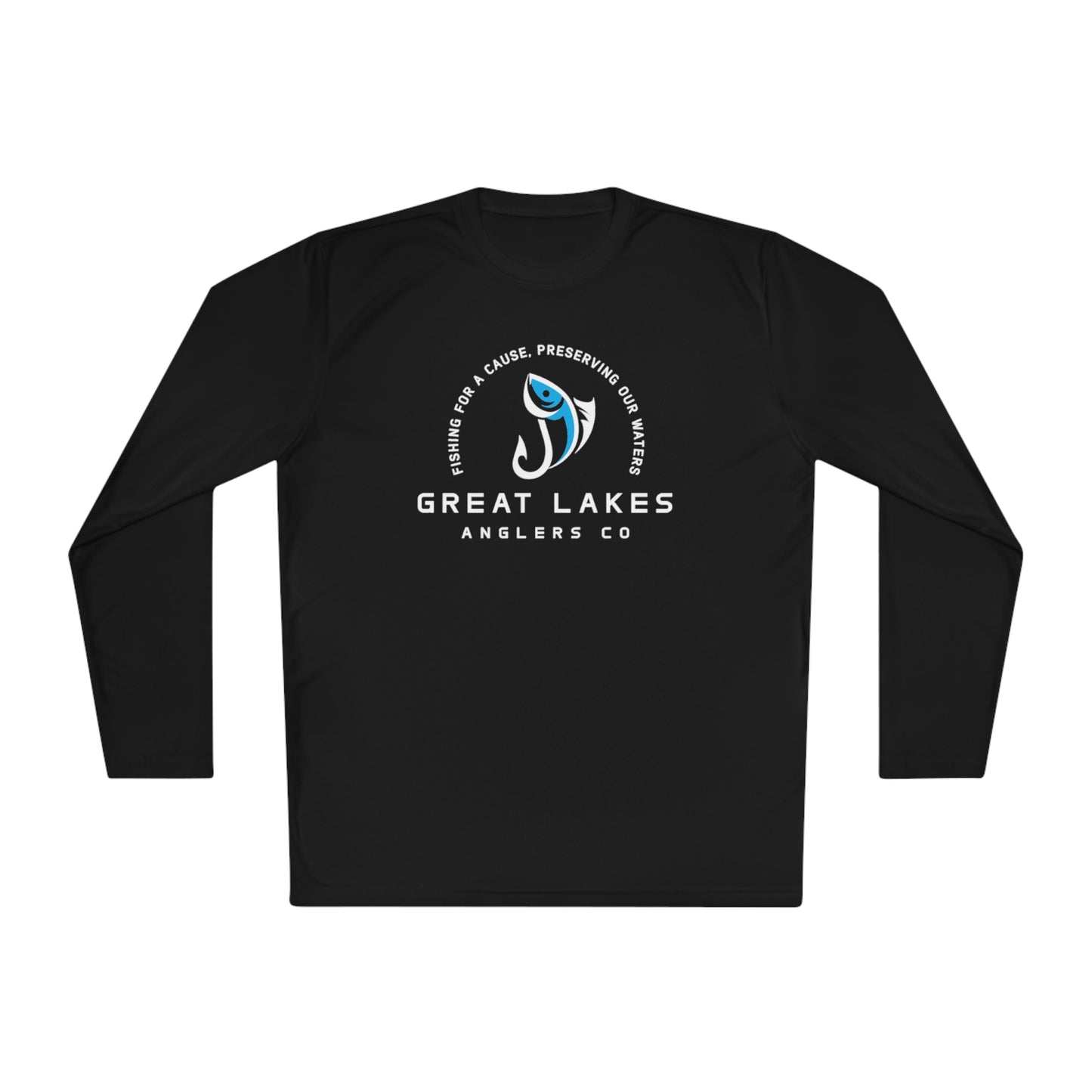 Great Lakes Anglers Co Moisture Wicking Long Sleeve Tee