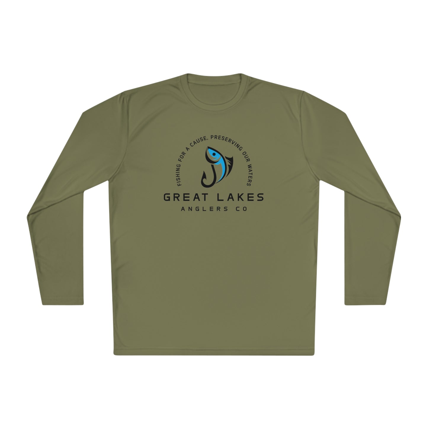 Great Lakes Anglers Co Moisture Wicking Long Sleeve Tee