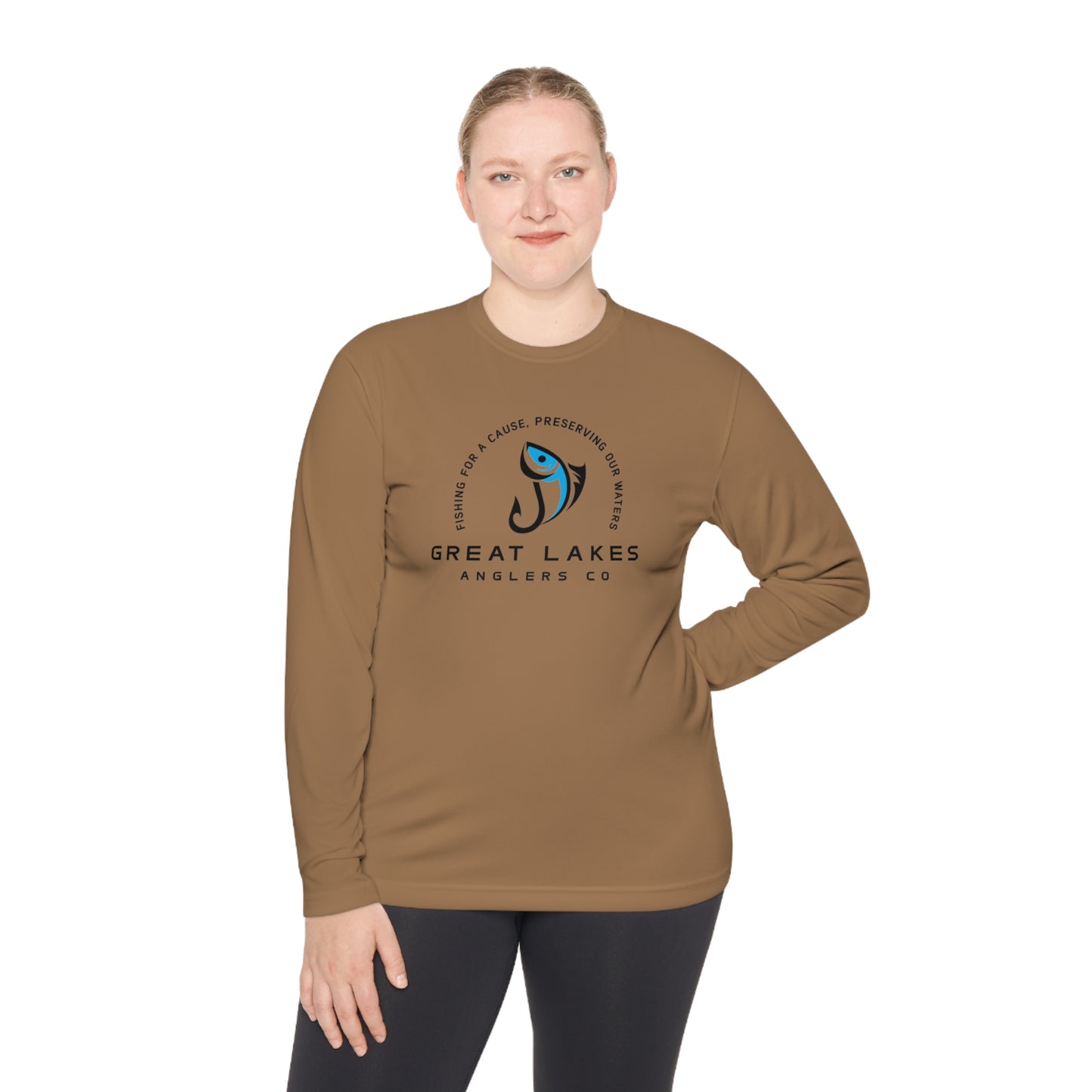 Great Lakes Anglers Co Moisture Wicking Long Sleeve Tee