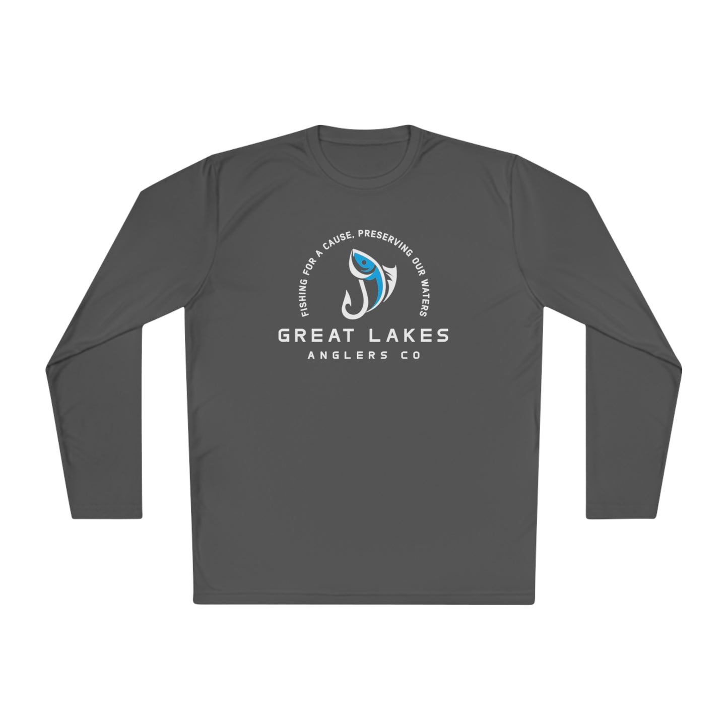 Great Lakes Anglers Co Moisture Wicking Long Sleeve Tee