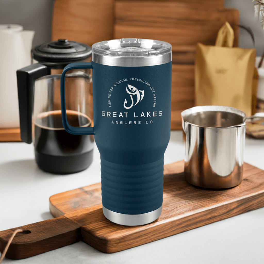 Great Lakes Anglers Co 20oz Travel Tumbler - Colored