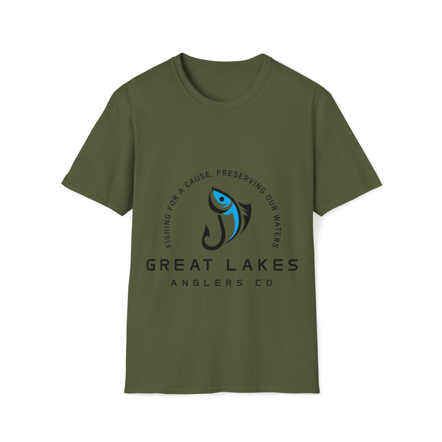 Great Lakes Anglers Co Softstyle T-Shirt