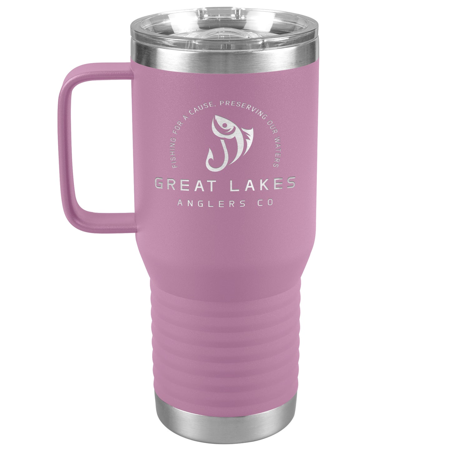 Great Lakes Anglers Co 20oz Travel Tumbler - Colored