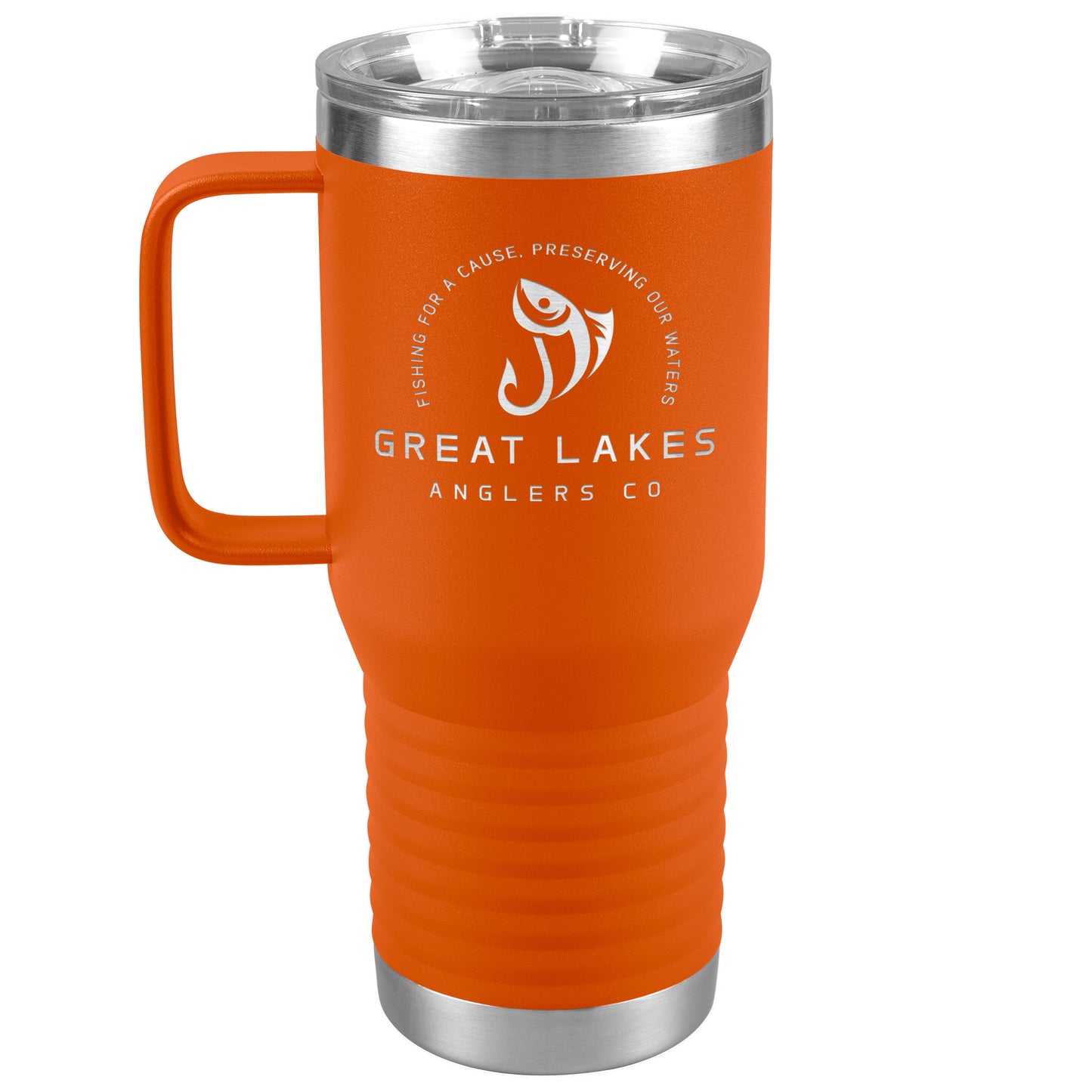 Great Lakes Anglers Co 20oz Travel Tumbler - Colored