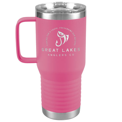 Great Lakes Anglers Co 20oz Travel Tumbler - Colored