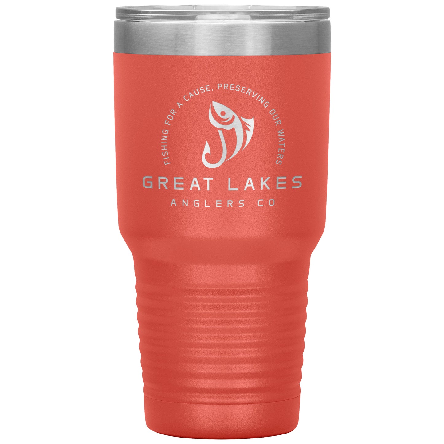 Great Lakes Anglers Co 30oz Tumbler - Colored