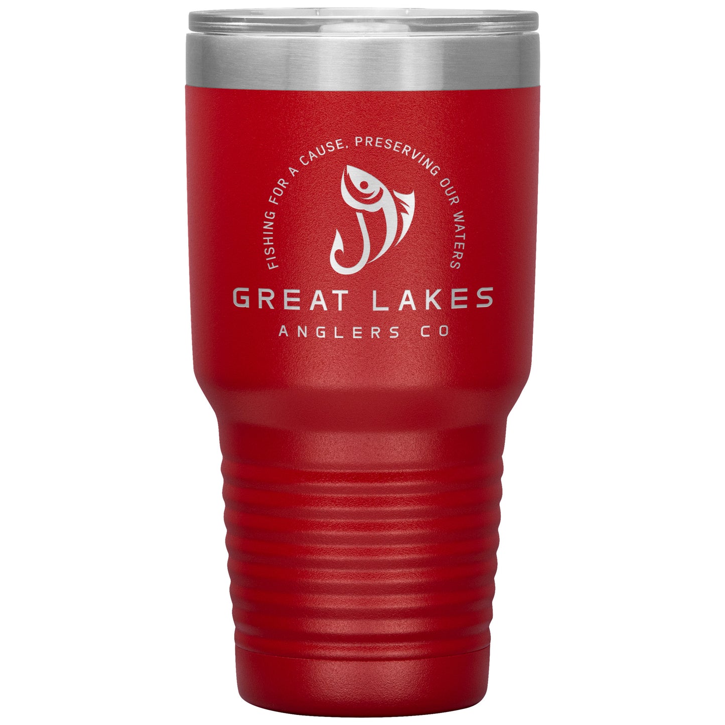 Great Lakes Anglers Co 30oz Tumbler - Colored