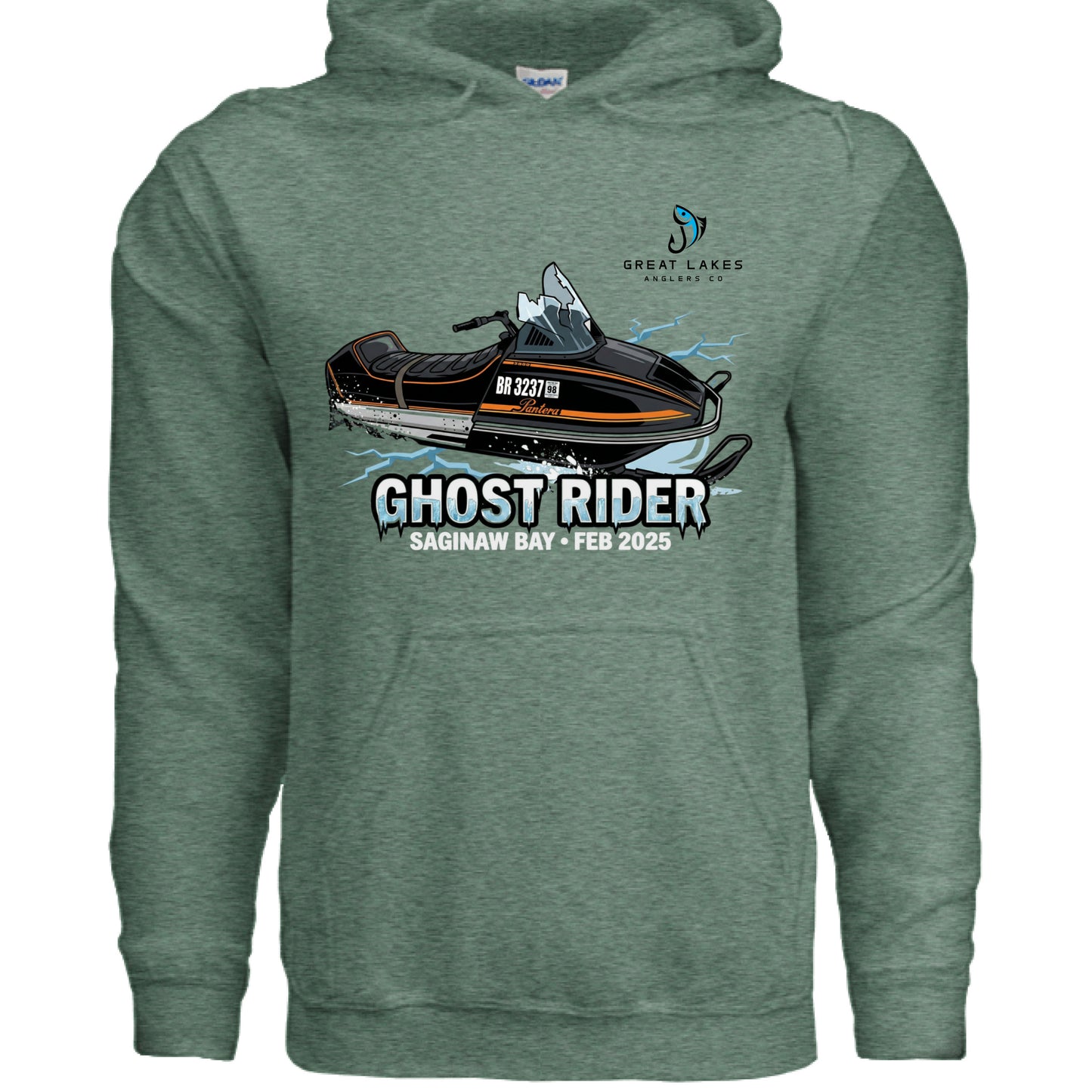 Heather Sport Dark Green - FRONT