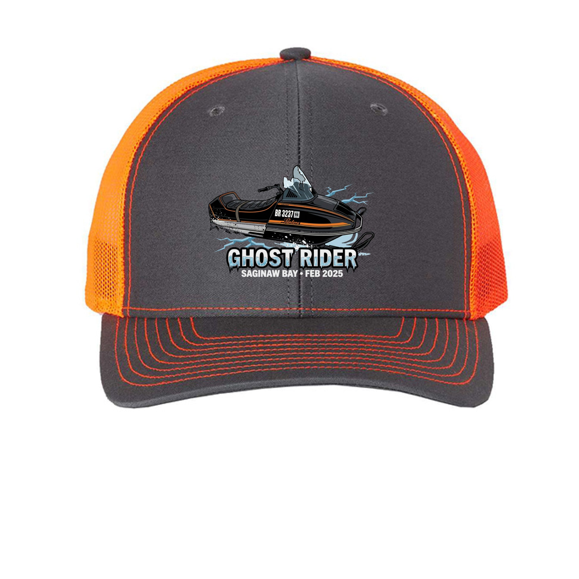 Charcoal/ Orange - FRONT