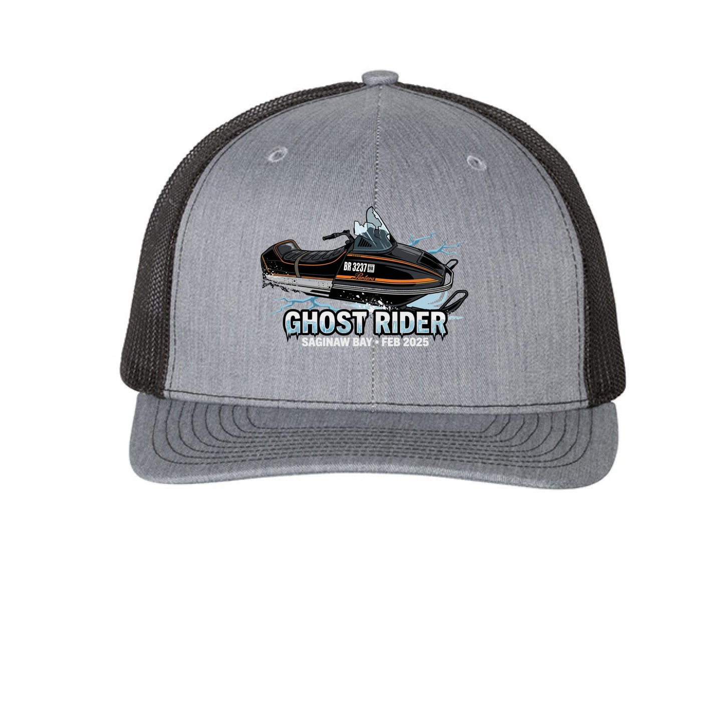 Heather Grey/ Black - FRONT