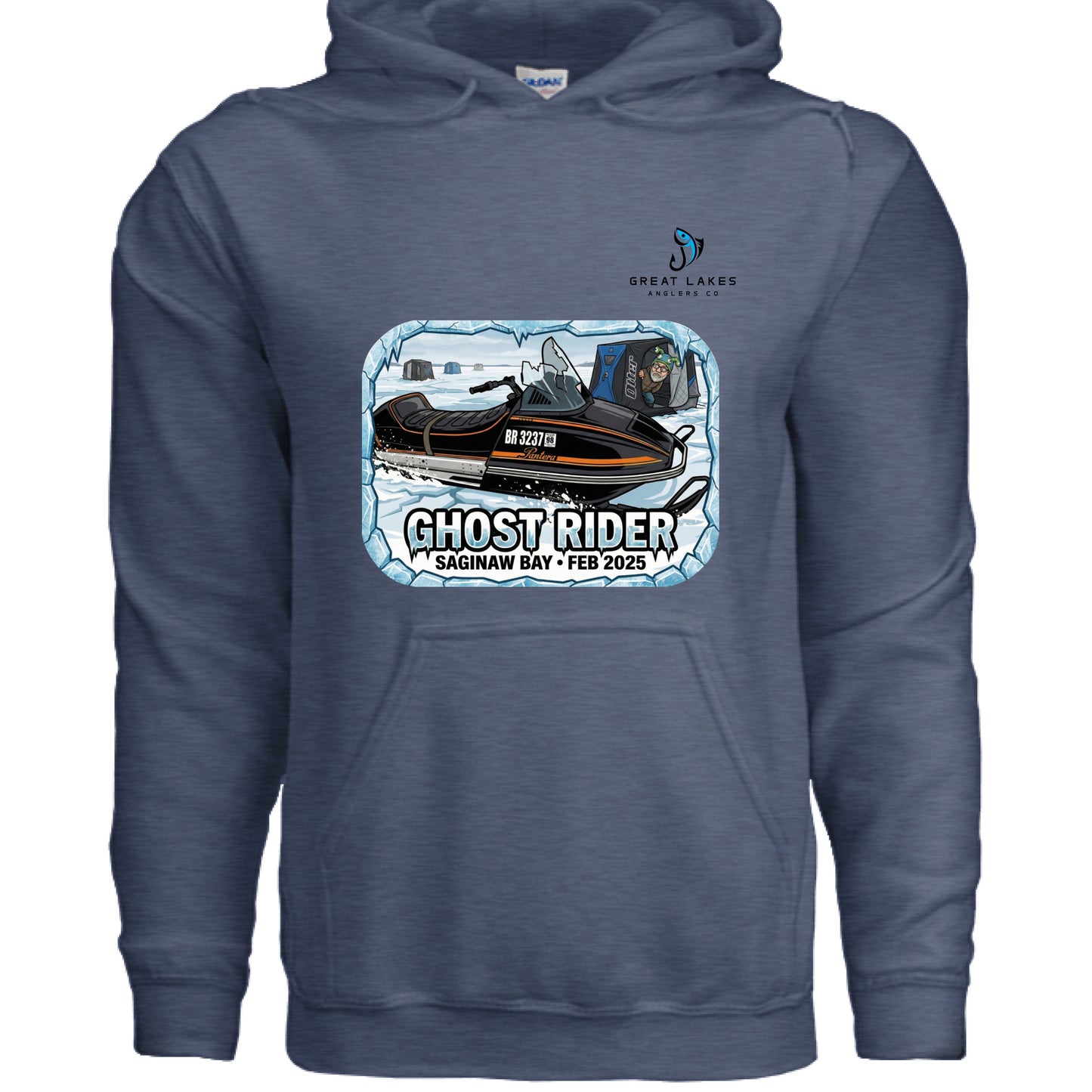 Heather Sport Dark Navy - FRONT