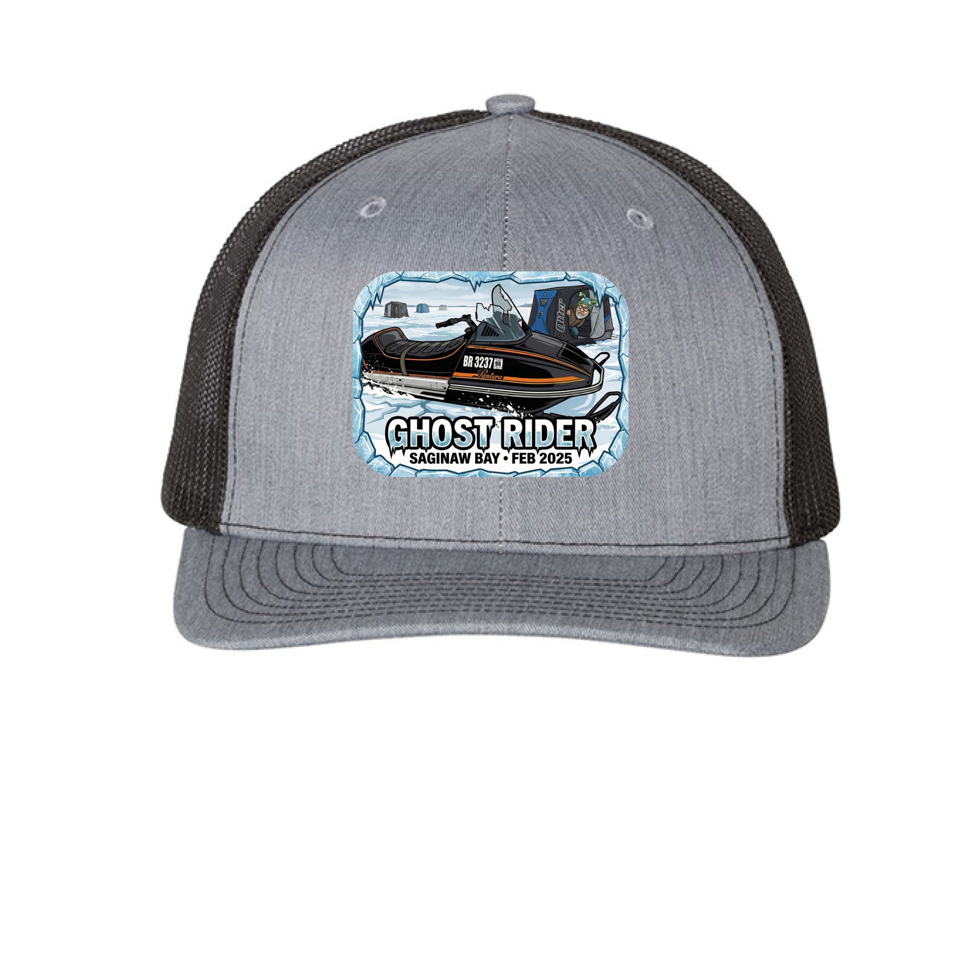 Heather Grey/ Black - FRONT