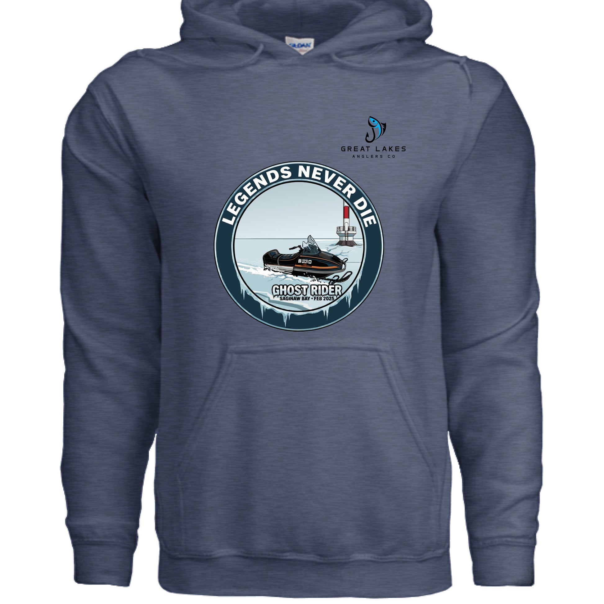 Heather Sport Dark Navy - FRONT