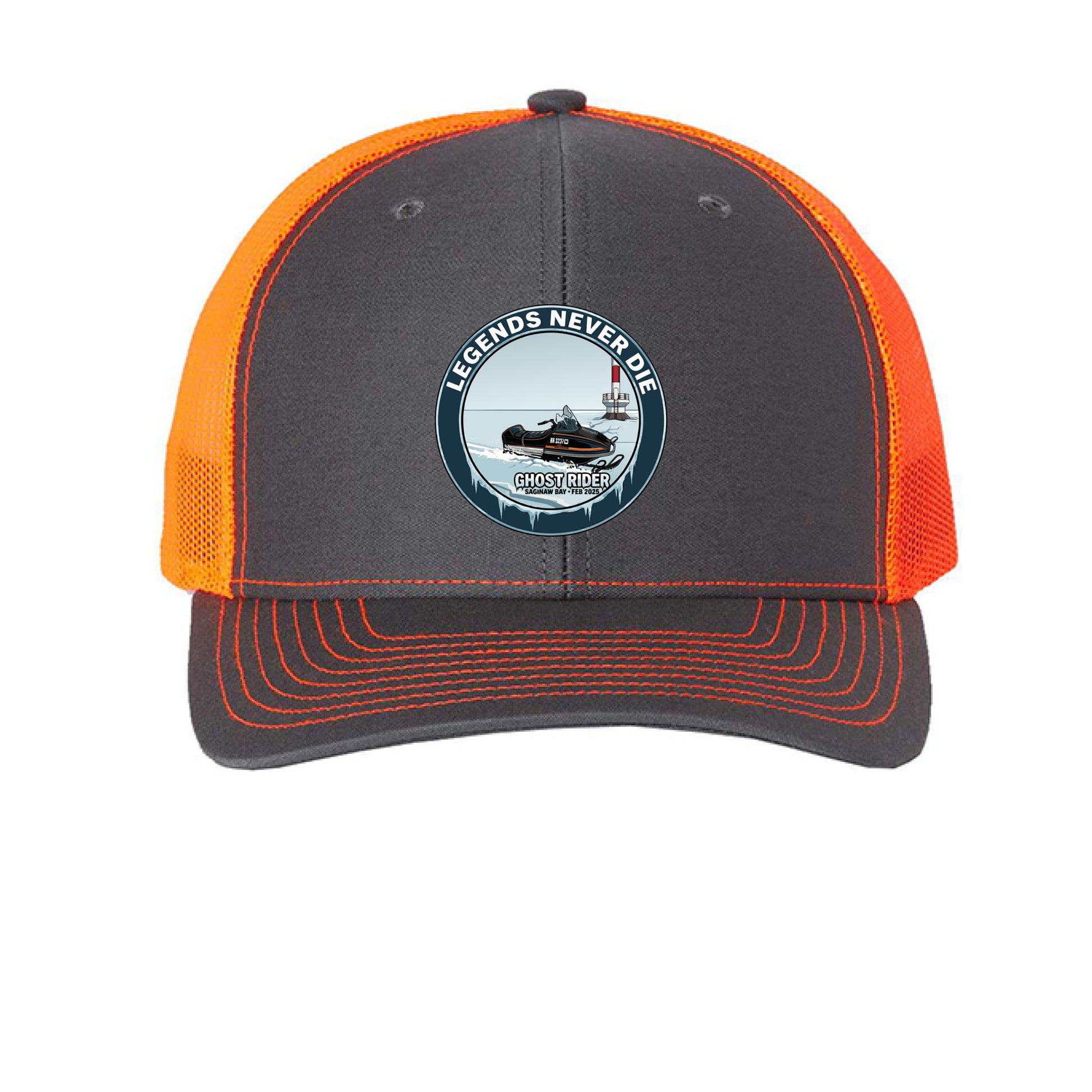 Charcoal/ Orange - FRONT